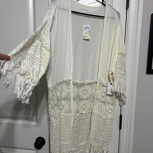 Coco + Jaimeson Duster sweater tunic new with tags